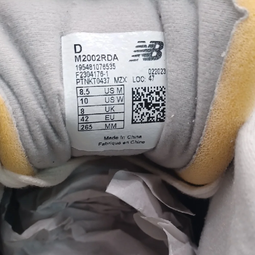 NEW New Balance 2002R Protection Pack-Rain Cloud Size M:8.5 W:10US (Damaged Box) - Picture 8 of 16